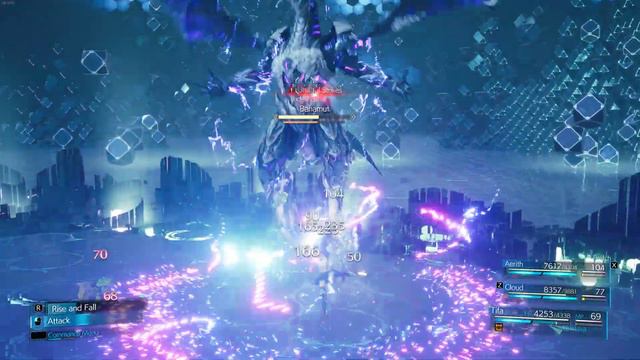 FINAL FANTASY VII REMAKE Bahamut Tifa Solo (Enemy Skill) смотреть онлайн