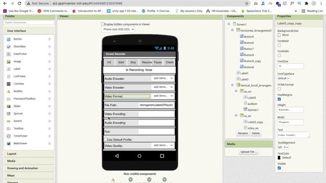 How To Make Screen Recorder App in MIT App Inventor 2 [ AIA File ] смотреть онлайн
