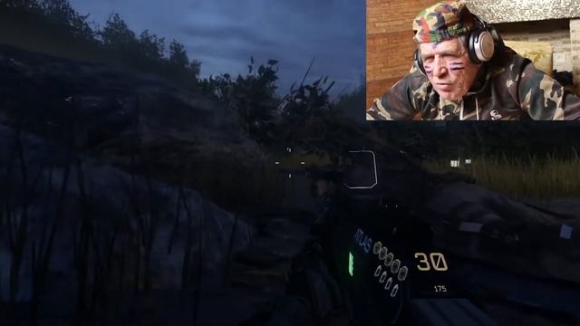 ДЕД ИГРАЕТ В кал оф дьюти 2017 (Часть 2) Бешеный дед злой дед  баба аня дед играет в кс го