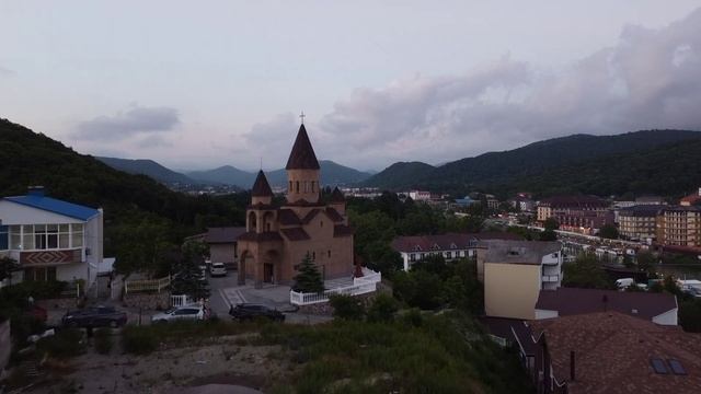 Летаем не во сне, а наяву в посёлке Новомихайловский на Чёрном море. смотреть онлайн