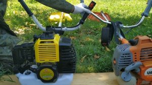 бензотриммер за 4600р сравнение с более дорогой UFO