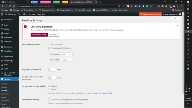 How to set default post page on WordPress смотреть онлайн