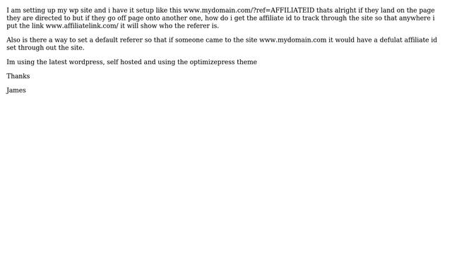 Wordpress: Use ＜?php echo $_GET['ref']; ?＞ to track referrals смотреть онлайн