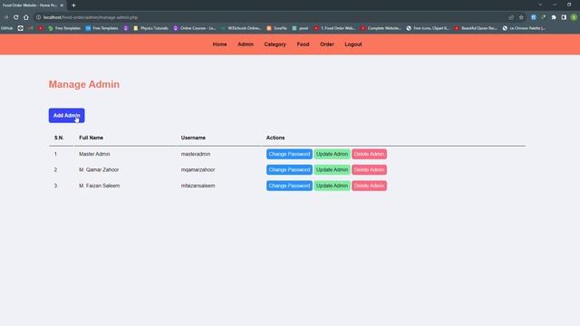 Preview of Restaurant Website HTML, CSS, PHP, MySQL смотреть онлайн