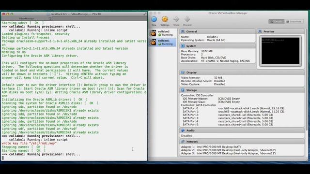 racattack12cR1 Vagrant Lab смотреть онлайн