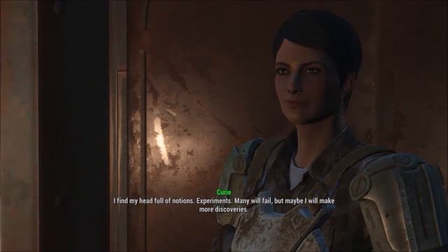 Fallout 4 romance Curie companion смотреть онлайн