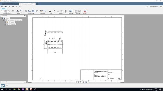 Экспорт и редактирование чертежей Fusion 360 - Выпуск #183 смотреть онлайн