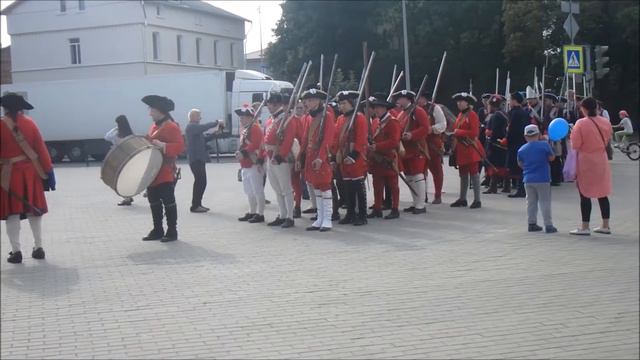 Марш русской и прусской пехоты смотреть онлайн