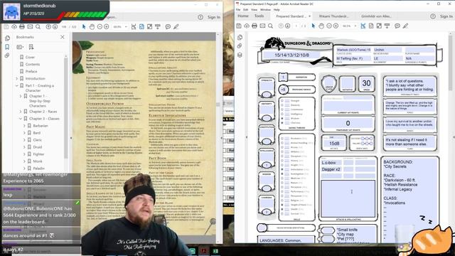 D&D 5E Character Creation: Tiefling Warlock (Great Old One/Tome Pact) 15 - Lokeadius Kilmus смотреть онлайн