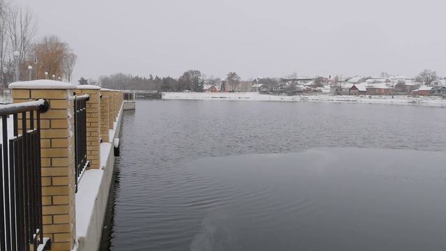 Кореновск. Зарисовка. Город в снегу. смотреть онлайн
