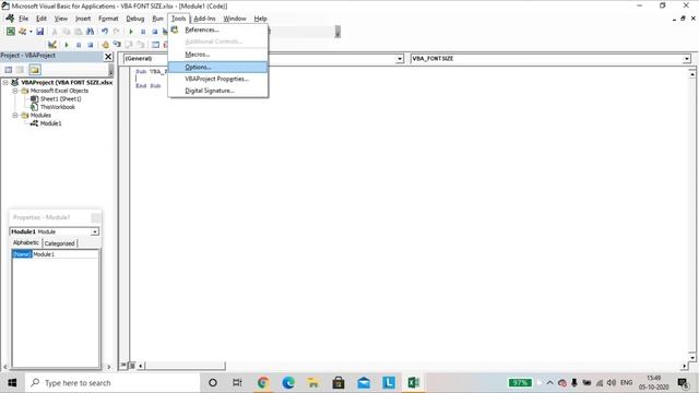 How to Change the VBA Editor Font Size II VBA Editor Zoom Size II смотреть онлайн