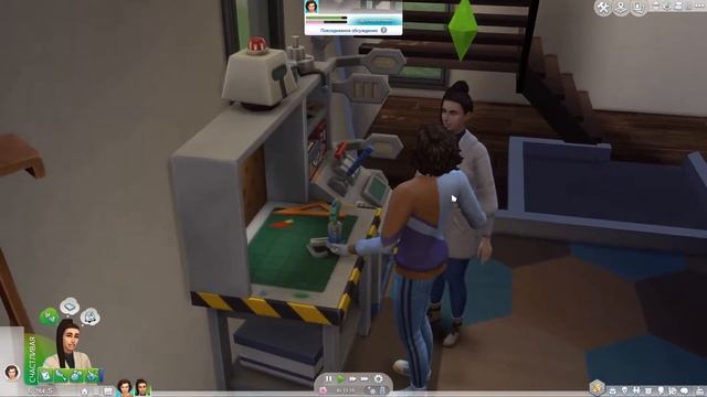 THE SIMS 4 «В Университете» #18 Устроились на работу смотреть онлайн