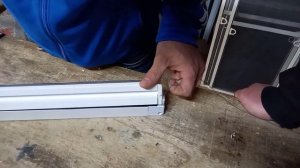 Сборка москитной сетки Плиссе