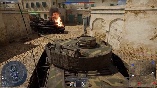 No juntéis los tanques o seréis un blanco jugoso 😅 | War Thunder con amigos смотреть онлайн