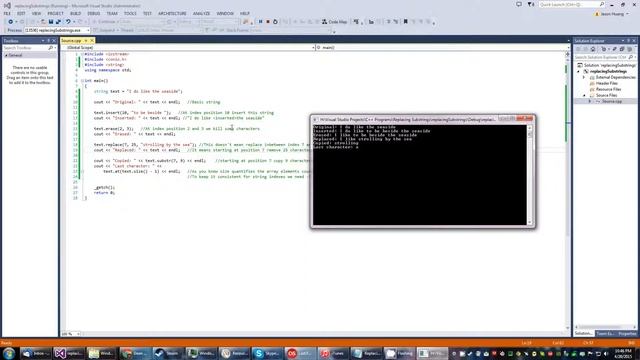 c++ Replacing Substrings смотреть онлайн