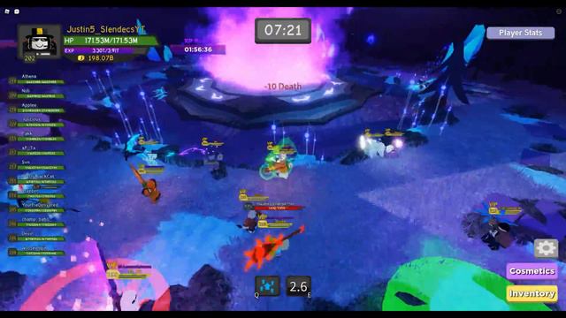 FASTEST WAY TO LEVEL IN ENCHANTED FOREST! Exp Grinding. REACHING 203! Dungeon Quest. смотреть онлайн