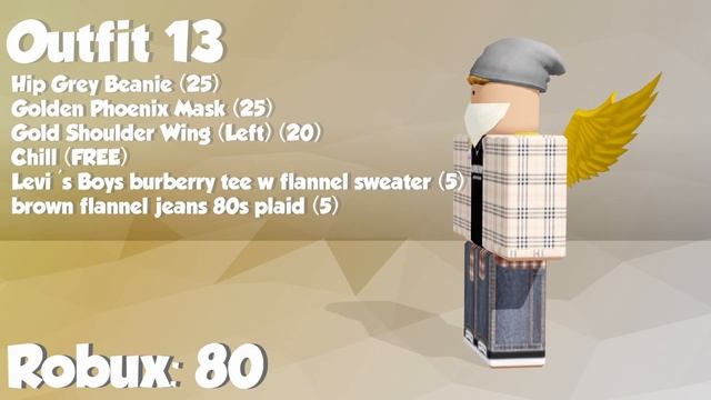 Roblox Outfits For 80 Robux смотреть онлайн