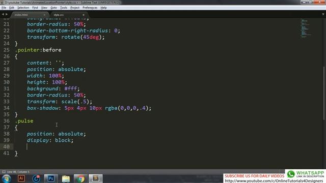 Location Pointer Animation -Pure Css Pulse Animation Effects смотреть онлайн
