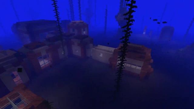 Minecraft Deep Ocean Depths Trailer. Build your own underwater city. смотреть онлайн