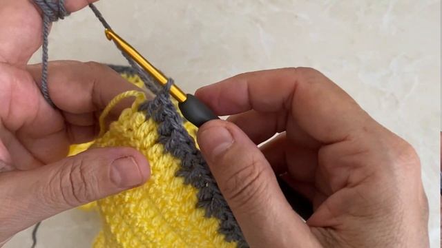 Tığ Işi Waffle Model Bebek Yeleği / Erkek Bebek Yelek / Kız Bebek Yeleği / 3-6 Ay