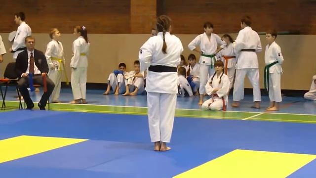 Кубок Псковской области по каратэ . Ката .Девушки 14-15 лет. Петрова Юля смотреть онлайн