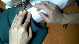 Пошив кармана в брюках. Карман с подрезным бочком