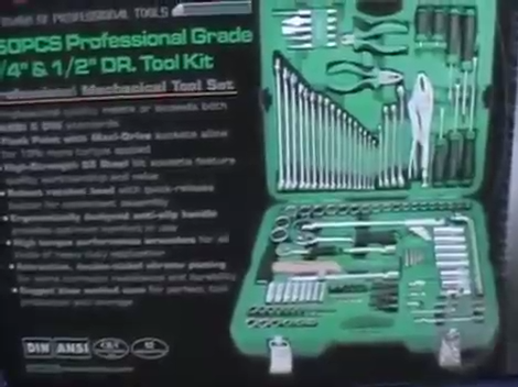 TOPTUL GCAI150R Профессиональный набор инструмента 150ед смотреть онлайн