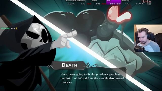 Have a Nice Death Developers React to 28 Minute Speedrun смотреть онлайн