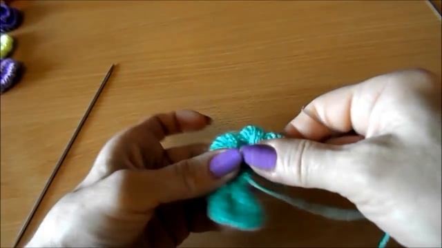Вязание цветов для украшения смотреть онлайн