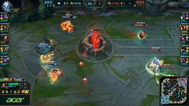 Albus NoX Luna vs ROX Tigers, Highlights, S6 World Championship 2016 Week 2 Group A Day 5, ANX vs R смотреть онлайн
