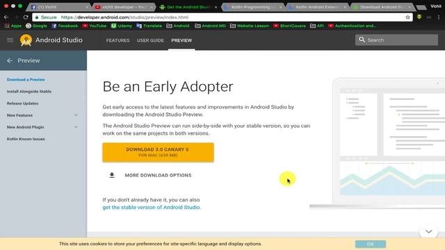 Kotlin For Android Developments - Installing Android Studio Preview For Kotlin.[Part 1] смотреть онлайн