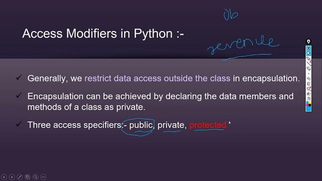 Encapsulation in Python | Object Oriented Programming in Python | What is Encapsulation in Python смотреть онлайн