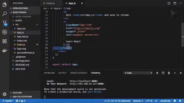 React js Tutorial 1 смотреть онлайн