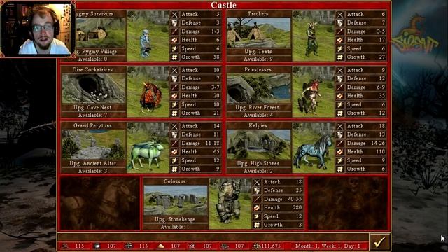 Древний город Руины для Героев 3? (Heroes III Ruins Town) смотреть онлайн