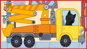 Три кота Стройка Дома для Супер кота ? Три Кота машинки и стройка! #2