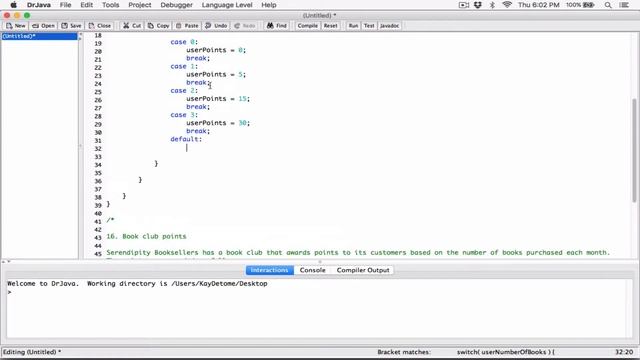 3.16. Book club points - Java смотреть онлайн