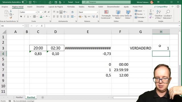 Como Calcular HORAS após MEIA NOITE no EXCEL смотреть онлайн