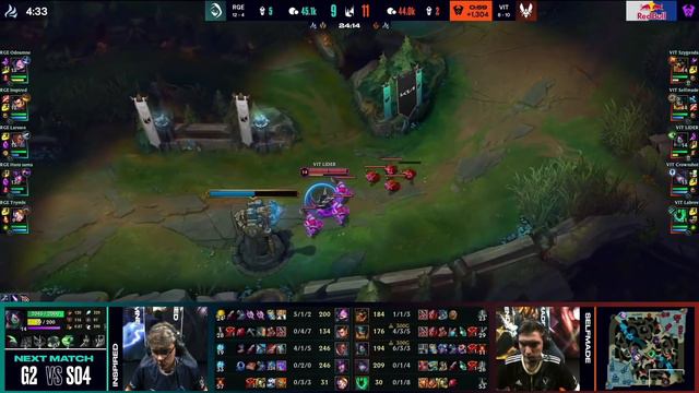 RGE vs. VIT - Неделя 8 День 2 | 2021 LEC Летний сплит | Rogue vs. Team Vitality смотреть онлайн
