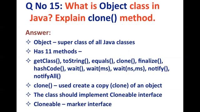 Java Top 30 Questions & Answers смотреть онлайн