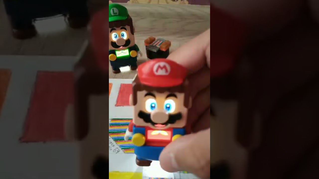 All actions with red fruit from Peach starter course (Lego Super Mario 2022 sets) For #shorts Part 6 смотреть онлайн