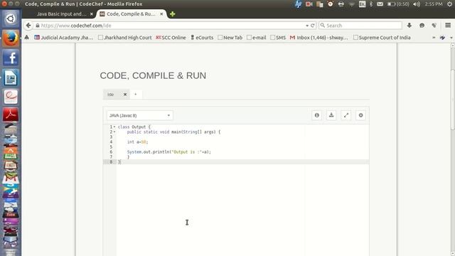 Output Statement in JAVA Tutorial#1 смотреть онлайн