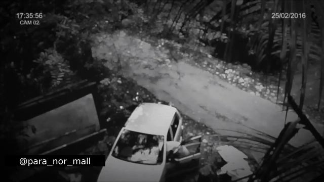 Это видео было сделано где-то в Индии. Парень собирался что-то достать из своей машины