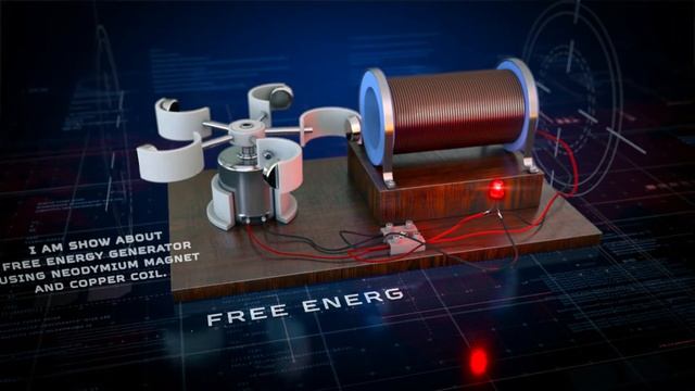 Модель генератора свободной энергии. смотреть онлайн