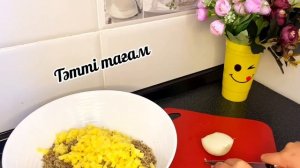 Учпучмак қазақша рецепт / эчпочмак / татарская кухня / самса