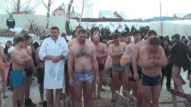 Крещение 2014. Омская область, п. Большекулачье смотреть онлайн