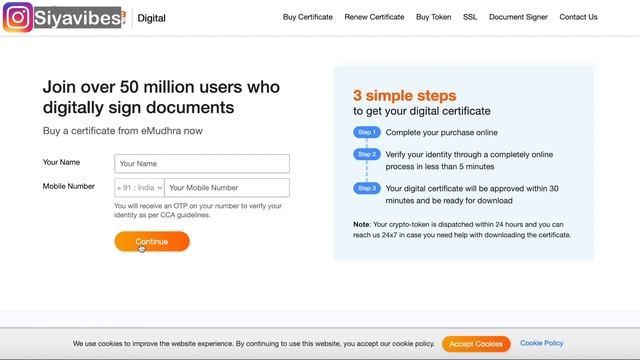 Online Digital Signature Certificate (DSC) | Apply for e-sign in 5 minutes and get in 2 hours #DSC смотреть онлайн