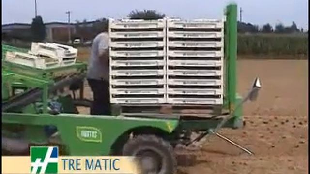 Рассадопосадочная машина TRE MATIC смотреть онлайн