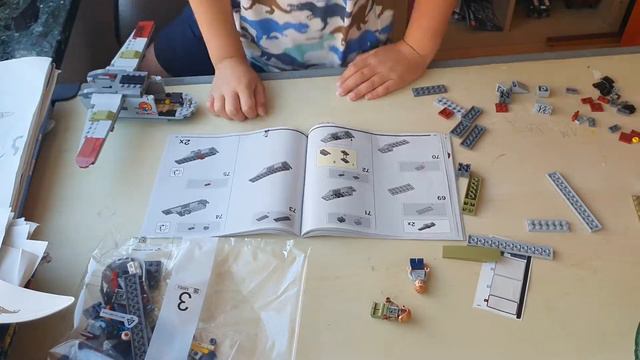 LEGO 76947 Jurassic World Quetzalcoatlus - Speed Building Video смотреть онлайн