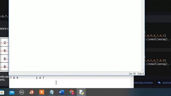 Python - Snail | Codewars 4KYU