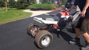 110 HP Custom Yamaha Banshee TOP SPEED Test (INSANE TORQUE)